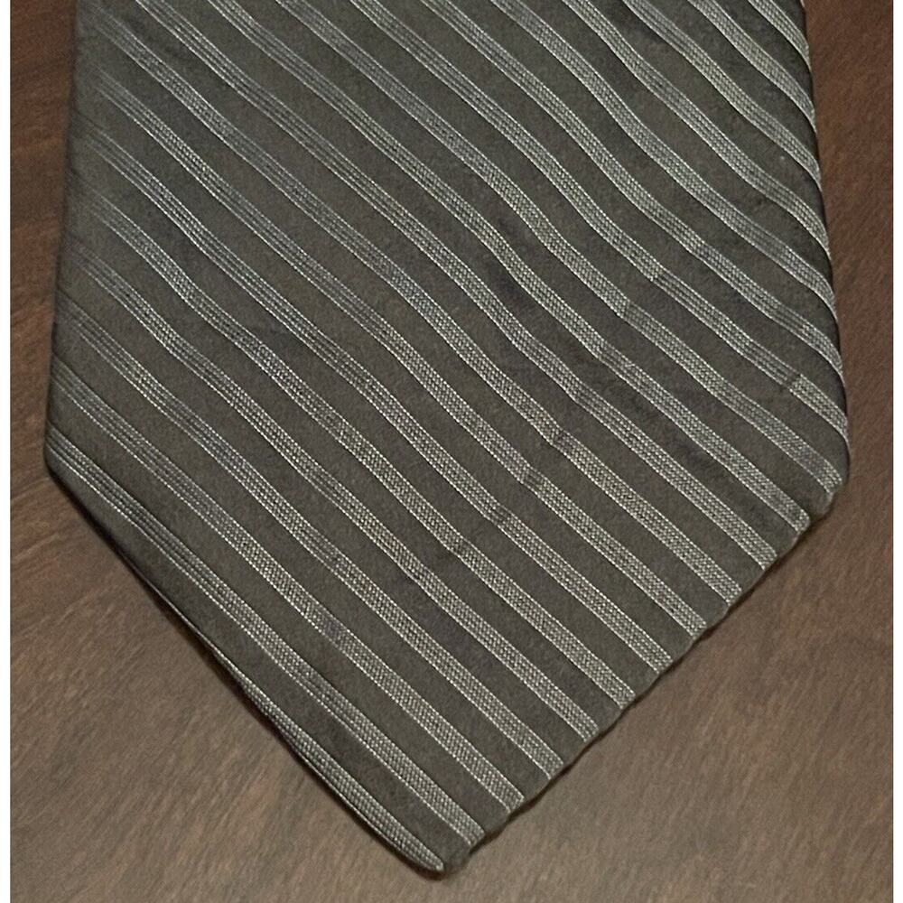 Express Design Studio Green 100% Italian Silk Men’s Neck Tie Made In USA